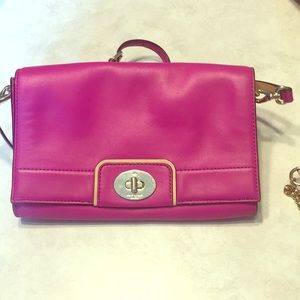 Authentic Hot pink kate spade crossbody purse